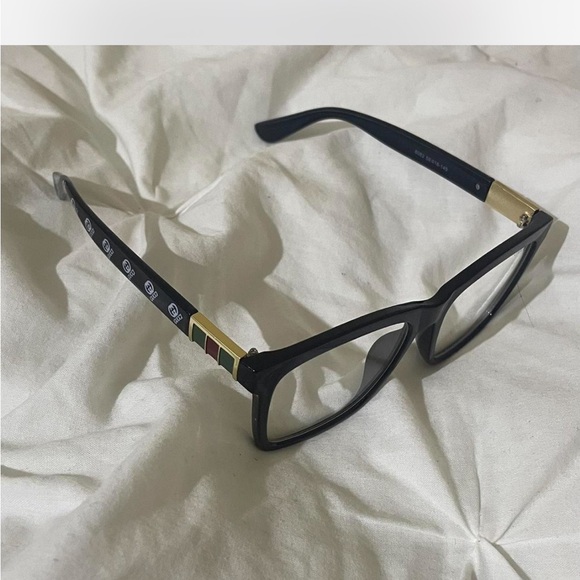 Retro Gucci Black Square Glasses